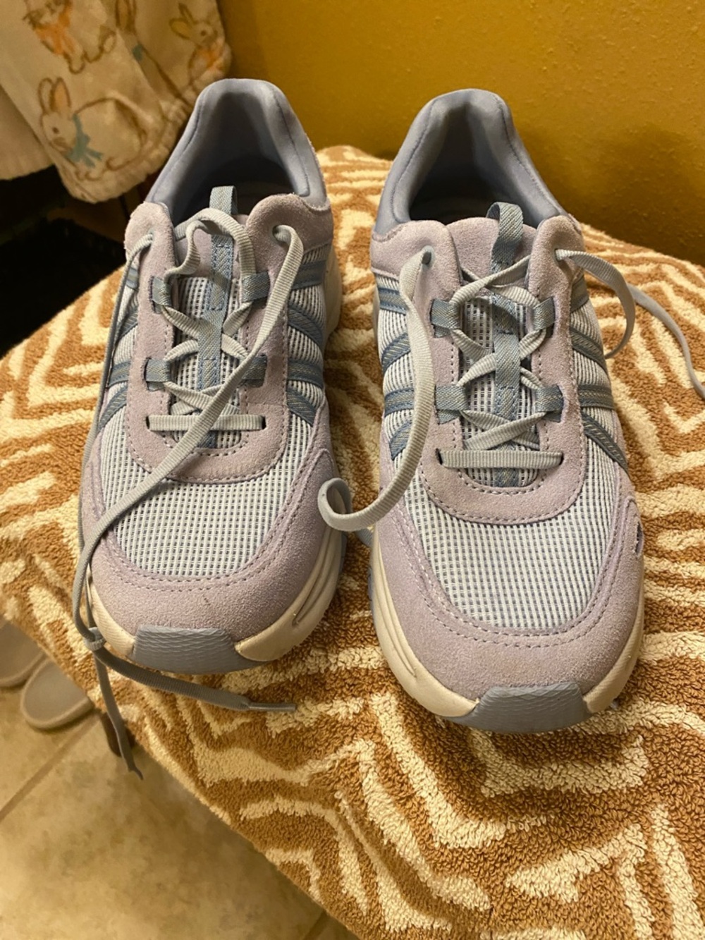 Dansko Light Blue and Gray Athletic Sneakers